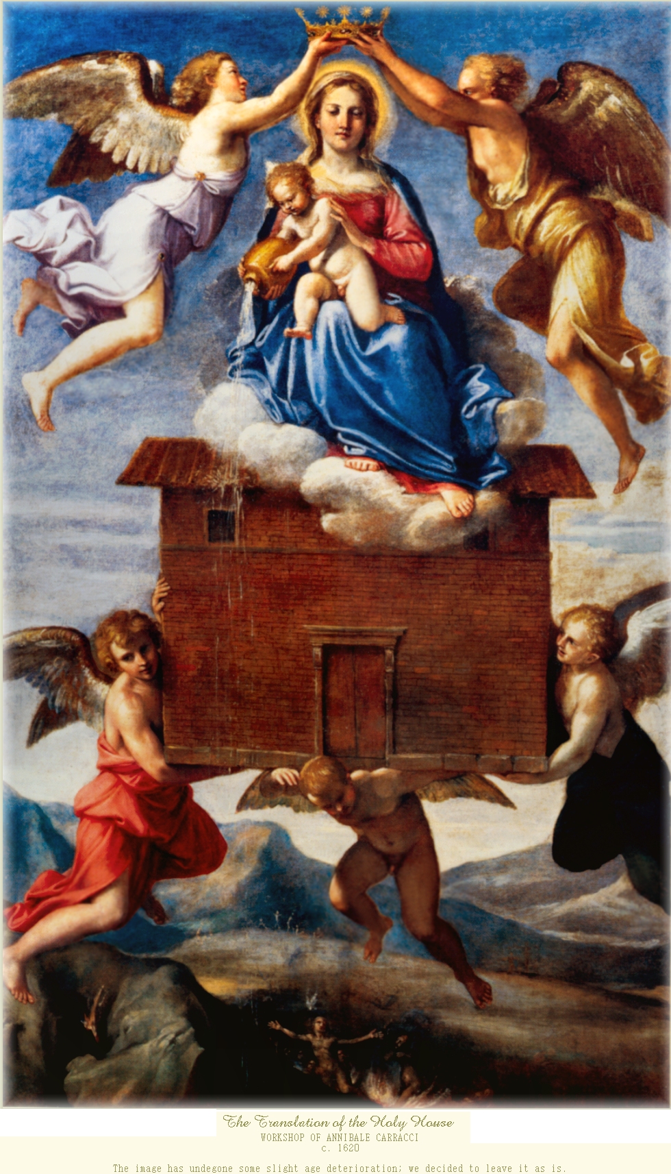 The Holy House Of Loreto Loreto Gift Italian handmade religious jewelry